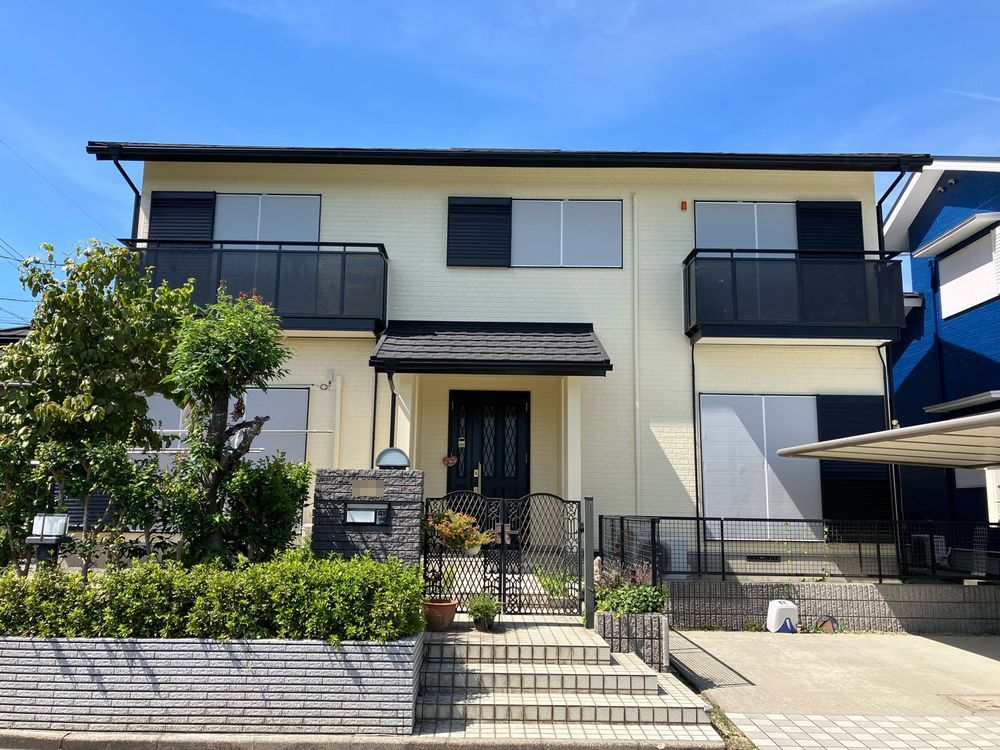 奈良市N様_施工後_外壁全体 奈良市 外壁塗装 リペイント匠