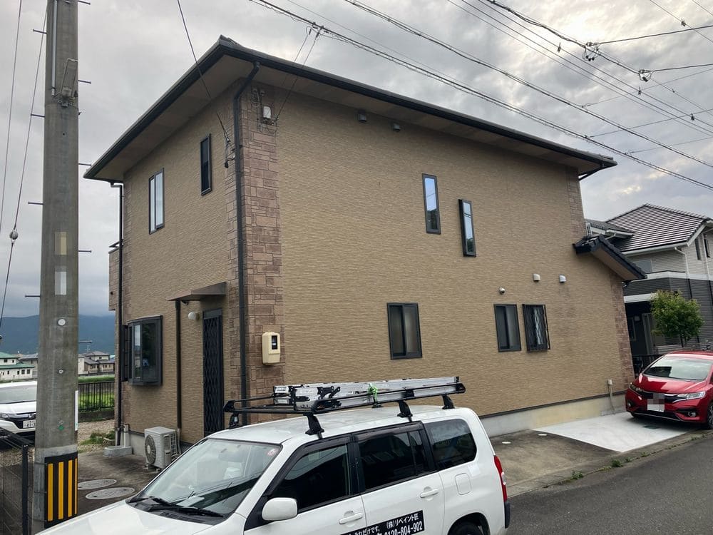 奈良市S様_施工前_外壁全体 奈良市 外壁塗装 リペイント匠