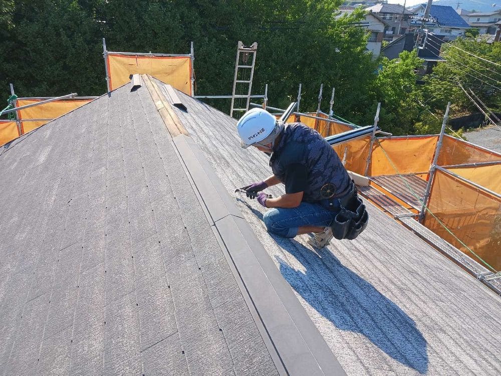 橿原市 屋根工事 リペイント匠