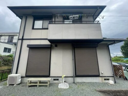 生駒市N様_施工前_外壁全体-500x375 (1) 生駒市 外壁塗装 リペイント匠