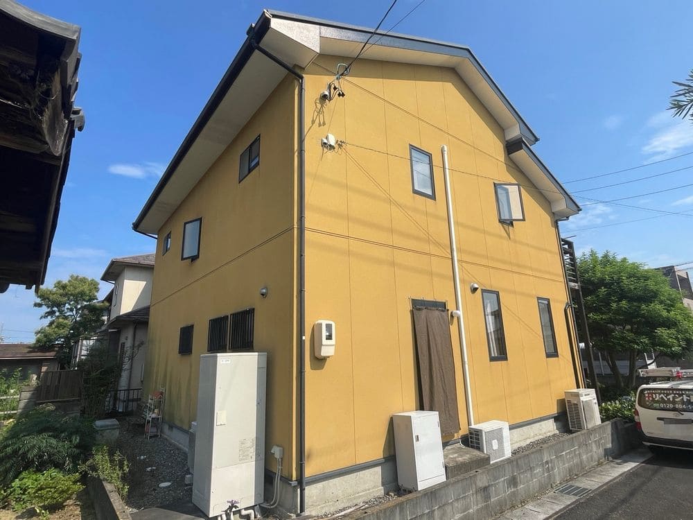 生駒市T様_施工前_外壁全体 (2) 生駒市 外壁塗装 リペイント匠