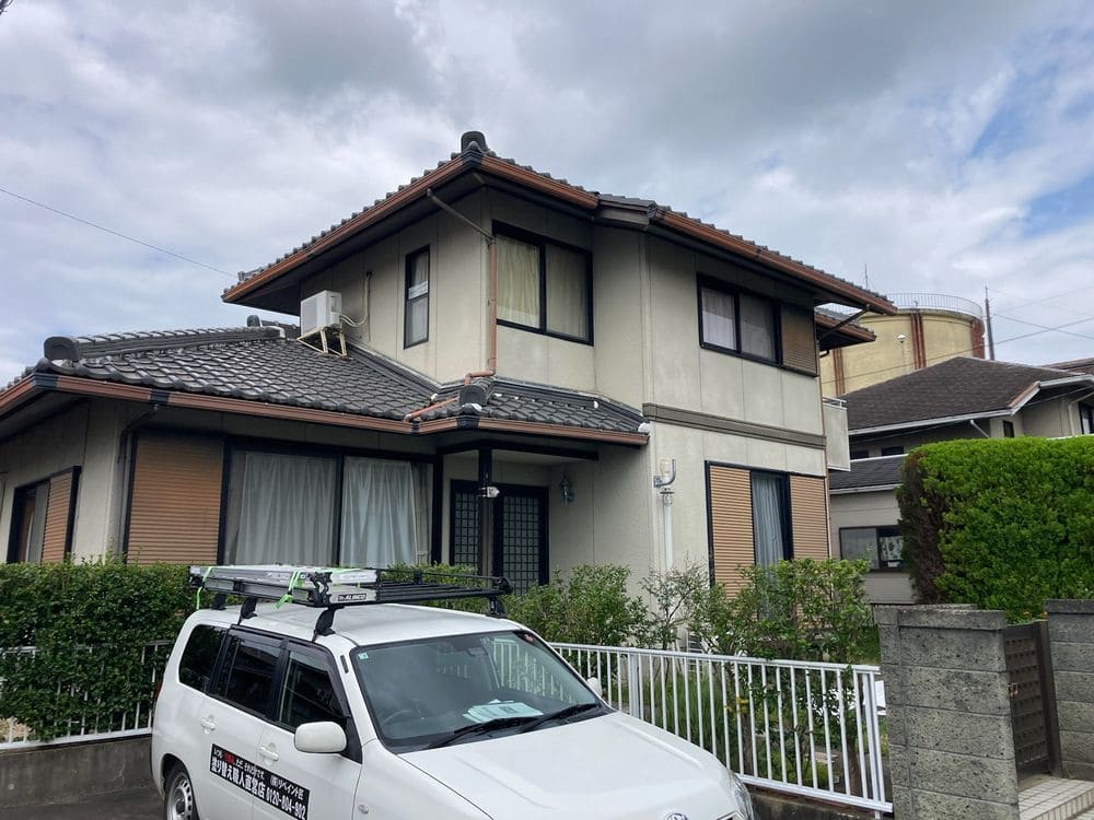 施工前_外壁全体 (2) 奈良市 外壁塗装 リペイント匠