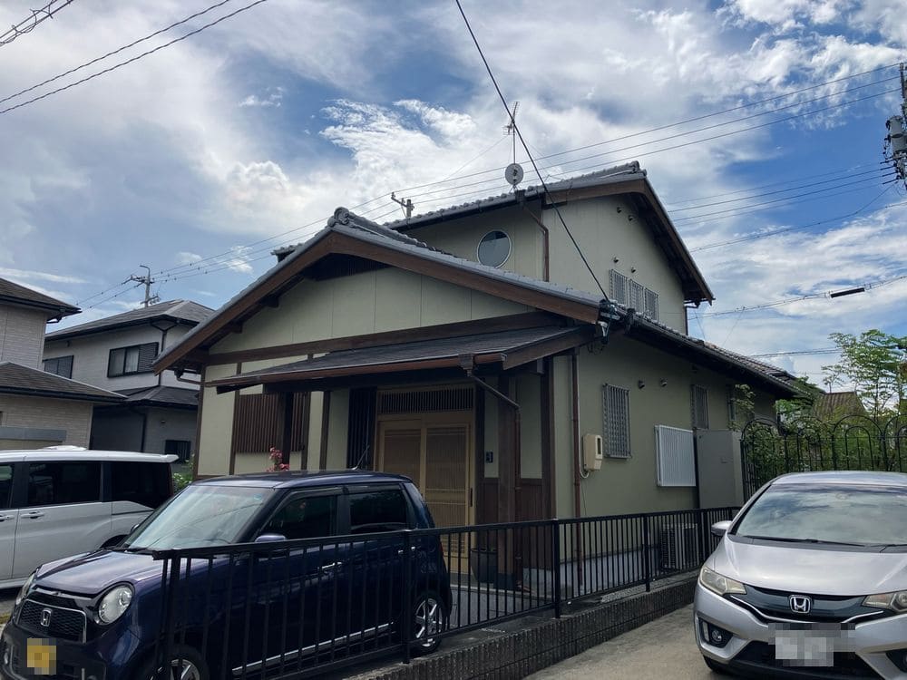 施工前_外壁全体 (2) 奈良市 外壁塗装 リペイント匠