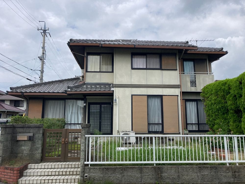 施工前_外壁全体 (3) 奈良市 外壁塗装 リペイント匠