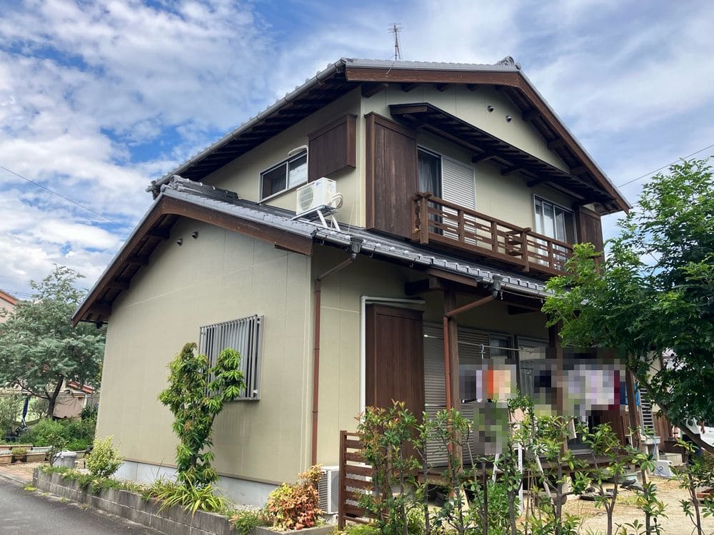 施工前_外壁全体 (3) 奈良市 外壁塗装 リペイント匠