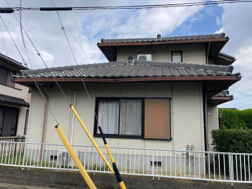 施工前_外壁全体 奈良市 外壁塗装 リペイント匠