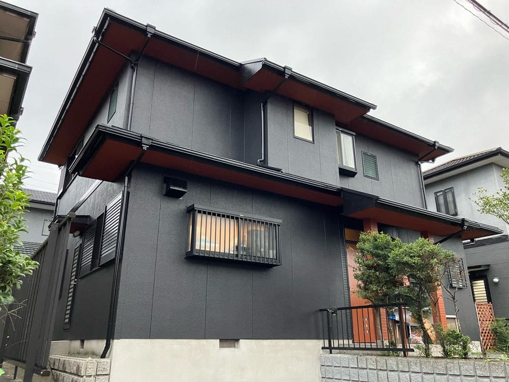 生駒市M様_施工後_外壁全体 生駒市 外壁塗装 リペイント匠