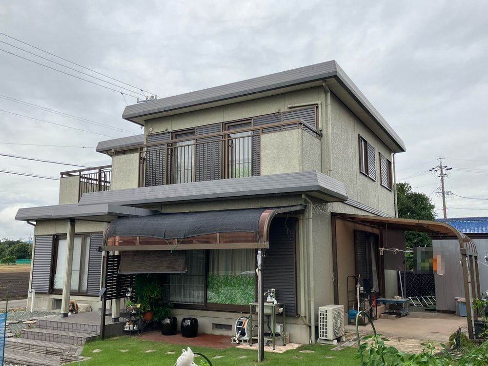 生駒市N様_施工前_外壁全体 生駒市 外壁塗装 リペイント匠
