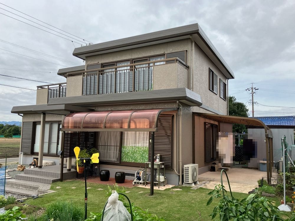 生駒市N様_施工後_外壁全体 (3) 生駒市 外壁塗装 リペイント匠