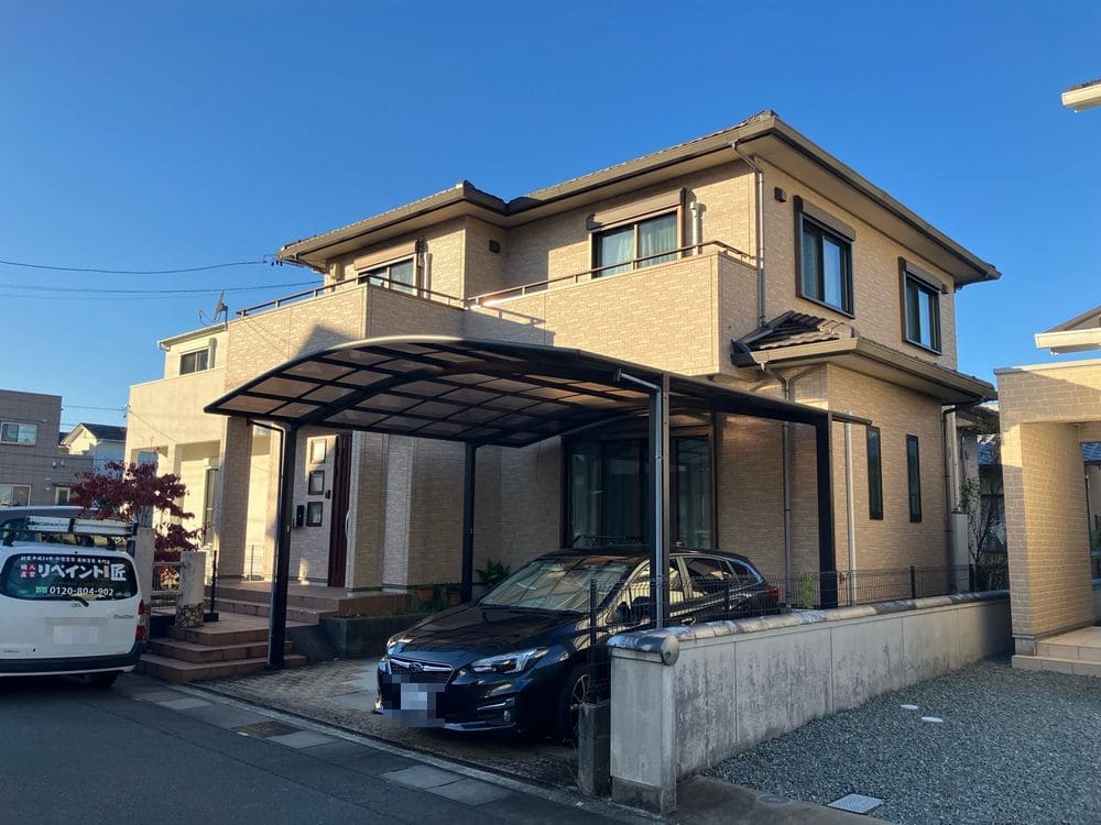 U様 橿原市 施工前_外壁全体3 橿原市 外壁塗装 リペイント匠