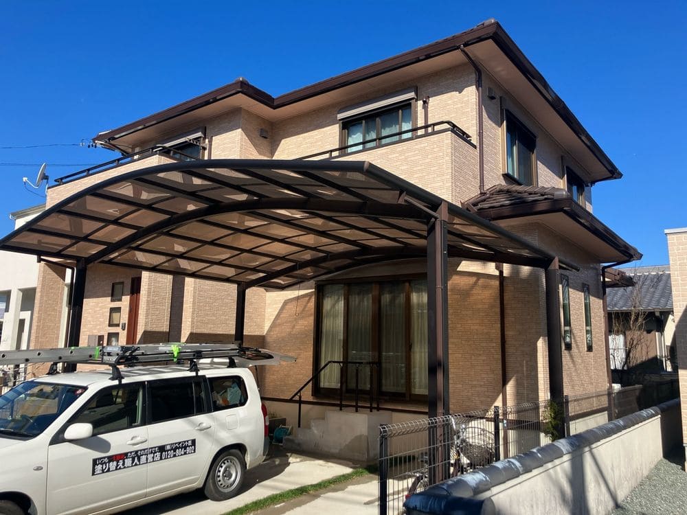 U様 橿原市 施工後_外壁全体3 橿原市 外壁塗装 リペイント匠
