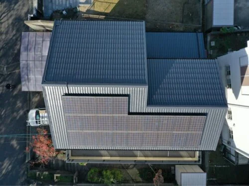 奈良市の屋根塗装をリペイント匠が施工した写真