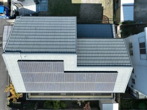 奈良市の屋根塗装をリペイント匠が施工した写真