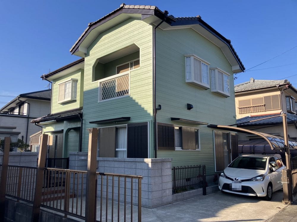 生駒市T様_施工後_外壁全体 (2) 生駒市 外壁塗装 リペイント匠