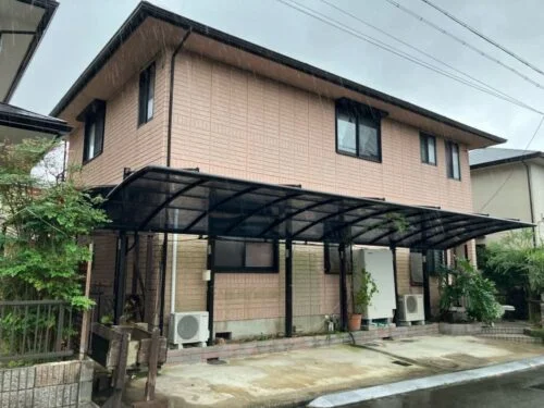 奈良市の外壁塗装をリペイント匠が施工した写真