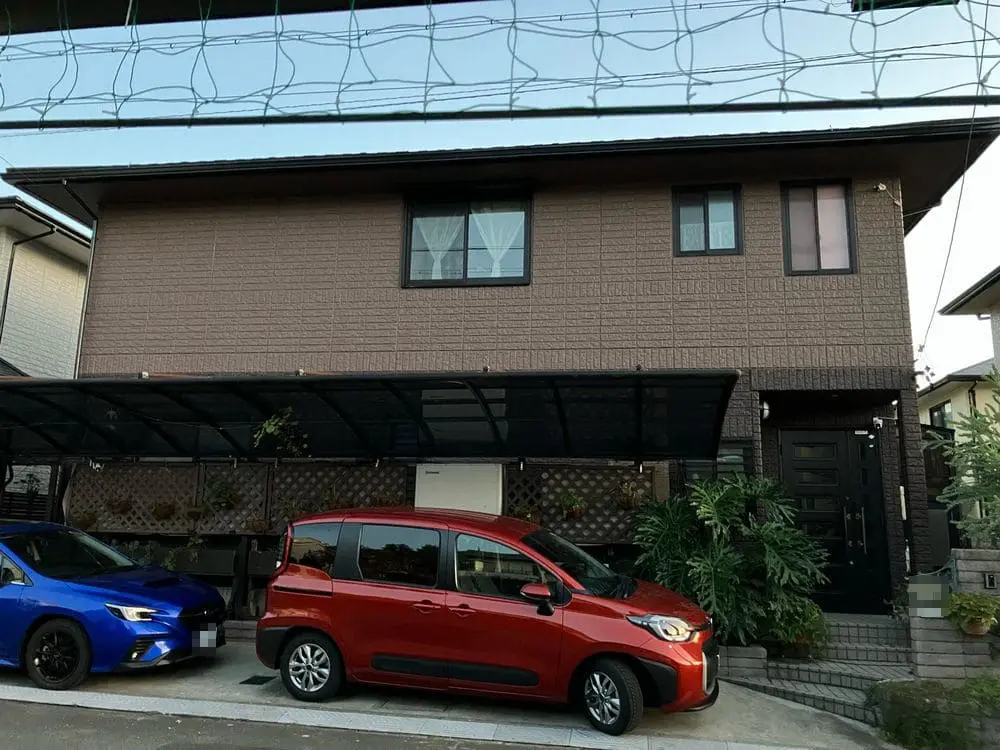 奈良市の外壁塗装をリペイント匠が施工した写真