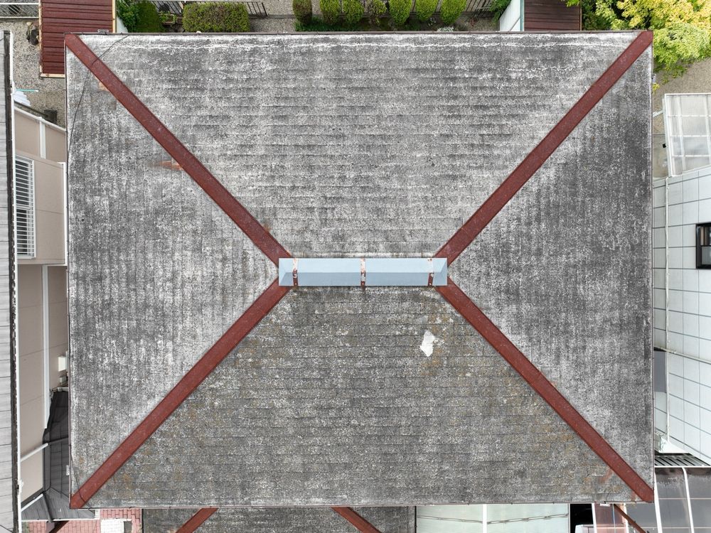 ■奈良市の屋根工事をした例　奈良市の屋根工事をリペイント匠が施工した写真