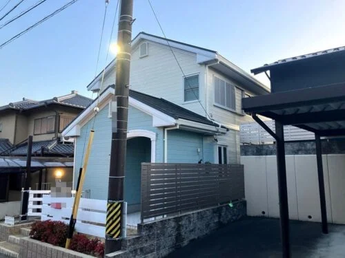 K様(生駒市江島町)-2-500x375 生駒市の外壁塗装をリペイント匠が施工した写真