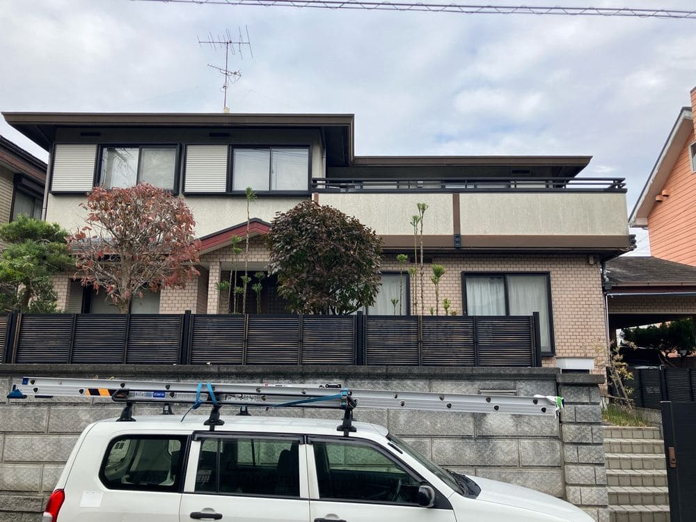 橿原市の外壁塗装をリペイント匠が施工した写真