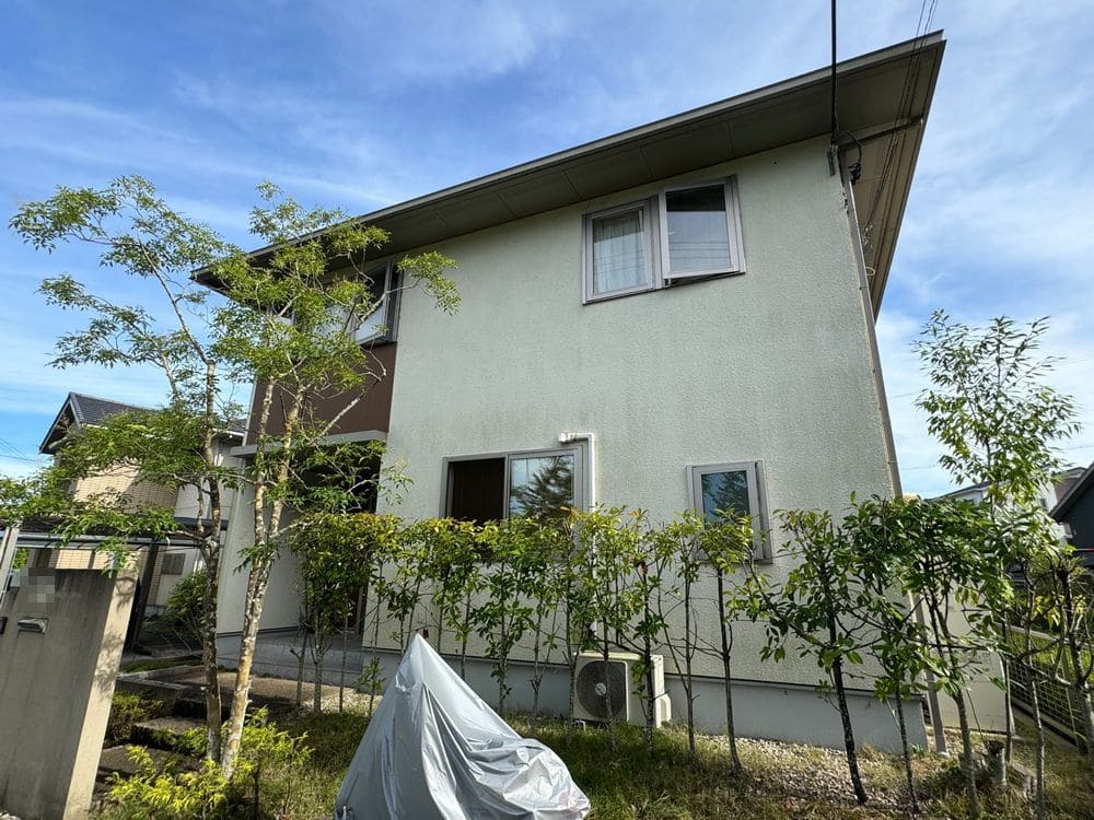 生駒市の外壁塗装をリペイント匠が施工した写真