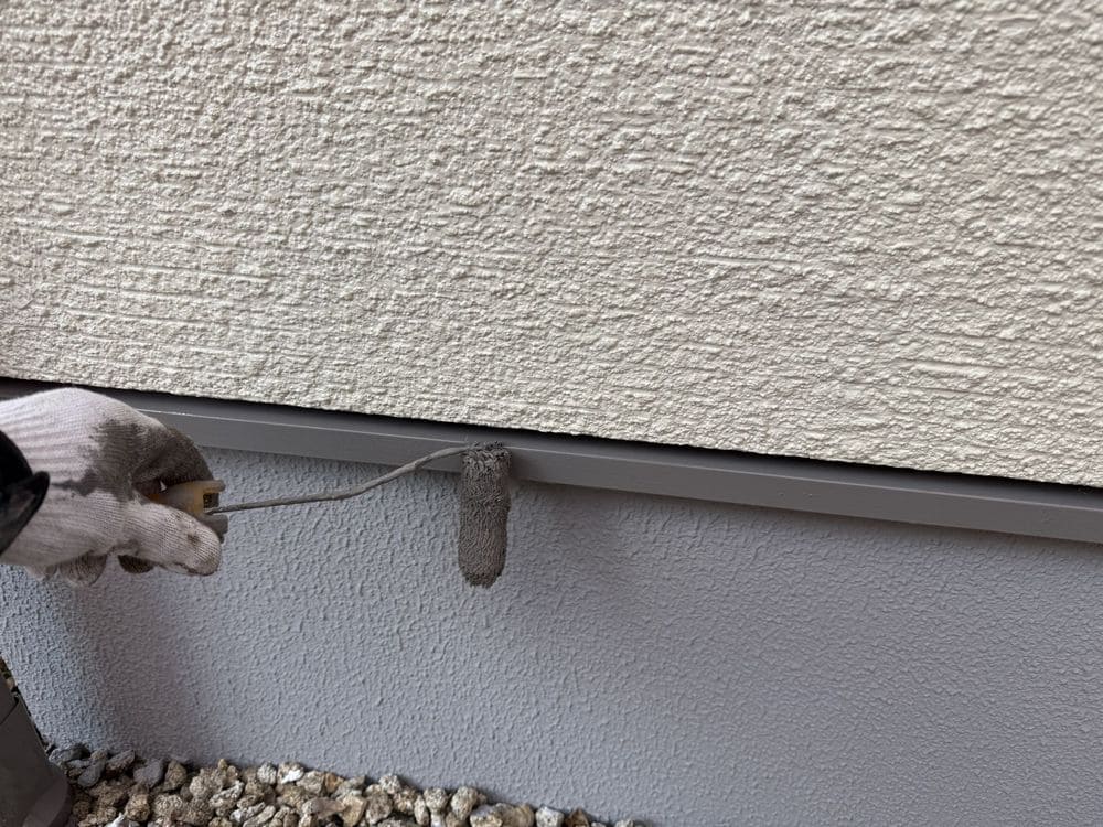 生駒市の外壁塗装をリペイント匠が施工した写真