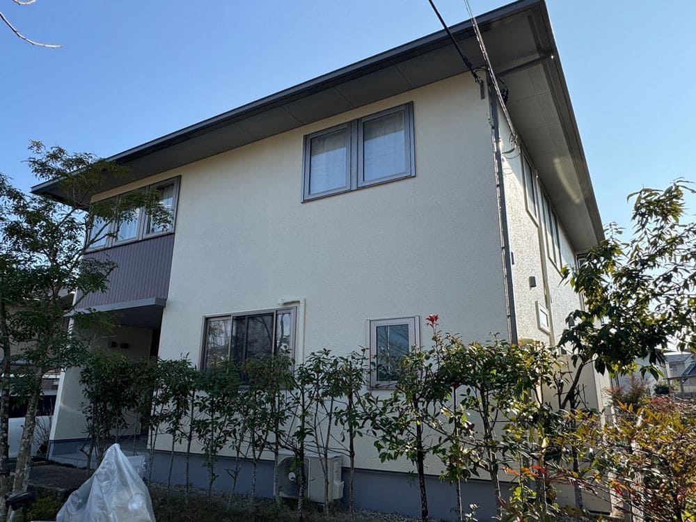 生駒市の外壁塗装をリペイント匠が施工した写真