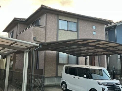 橿原市の外壁塗装、屋根塗装、防水工事をリペイント匠が施工した写真