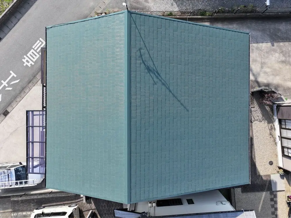 奈良市の外壁塗装、屋根塗装、防水工事をリペイント匠が施工した写真