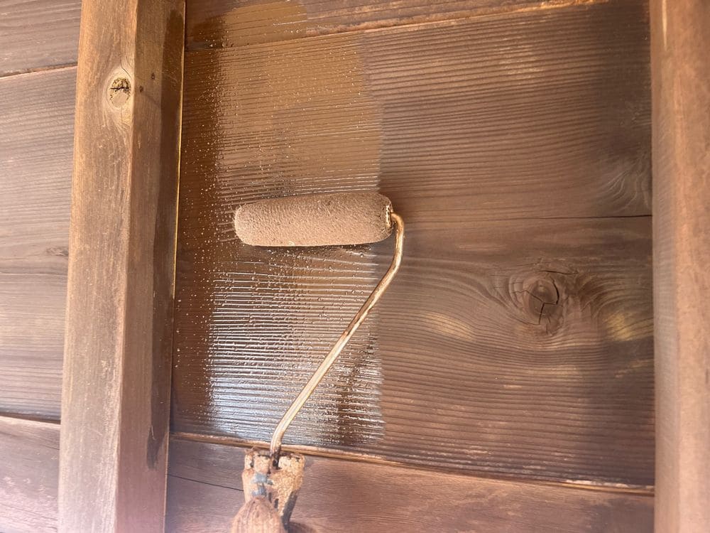 奈良市の外壁塗装をリペイント匠が施工した写真