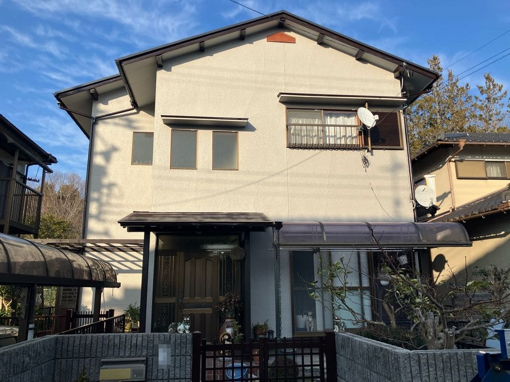 橿原市の外壁塗装、屋根塗装をリペイント匠が施工した写真
