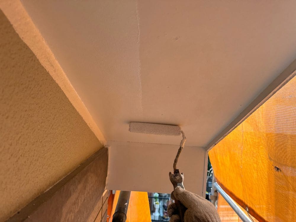 生駒市の外壁塗装、屋根塗装をリペイント匠が施工した写真