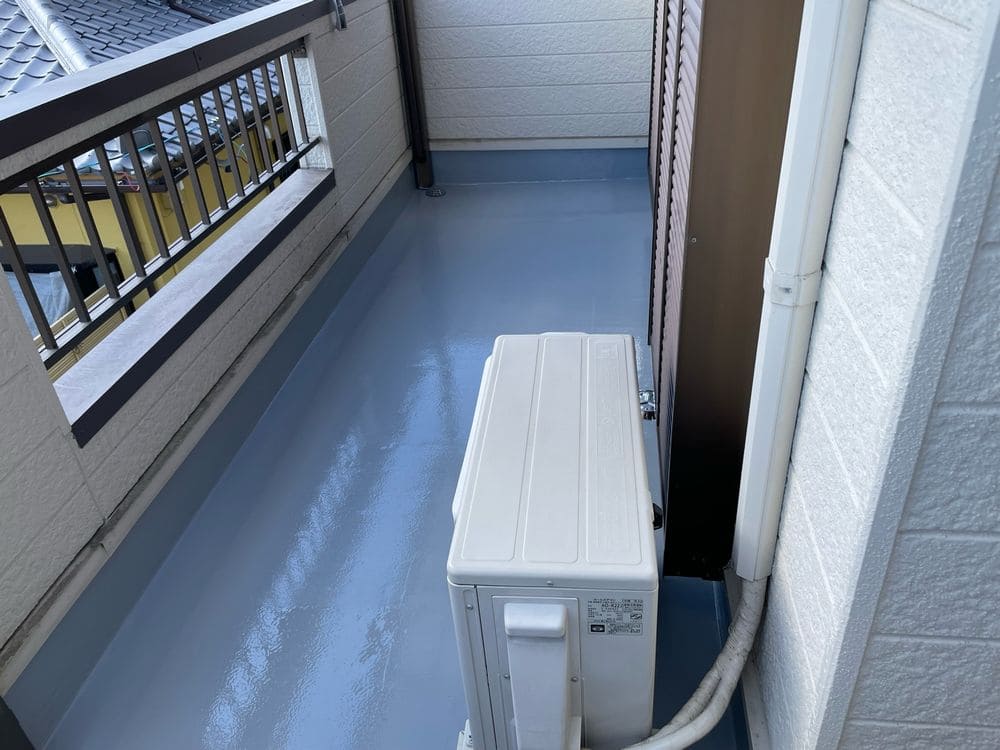 生駒市の防水工事をリペイント匠が施工した写真