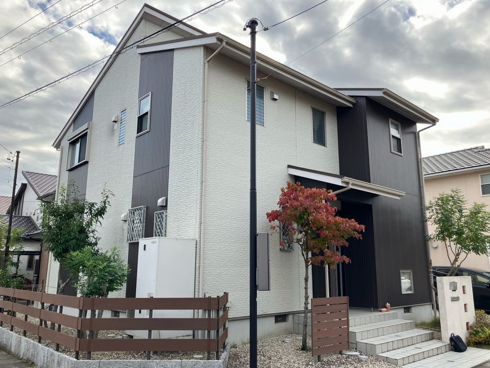 H様(奈良市)外壁_施工前 3 奈良市の外壁塗装、屋根塗装をリペイント匠が施工した写真