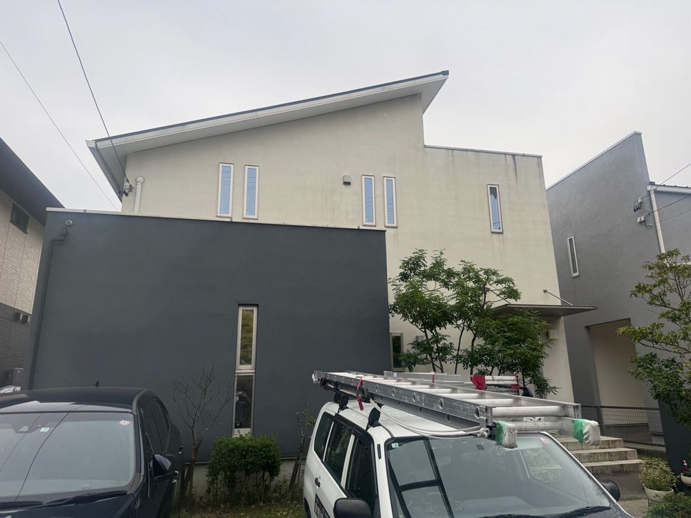 奈良市の外壁塗装、屋根塗装をリペイント匠が施工した写真