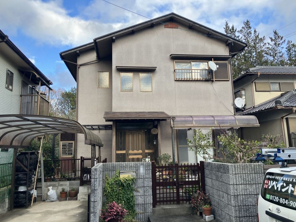 橿原市の外壁塗装、屋根塗装をリペイント匠が施工した写真