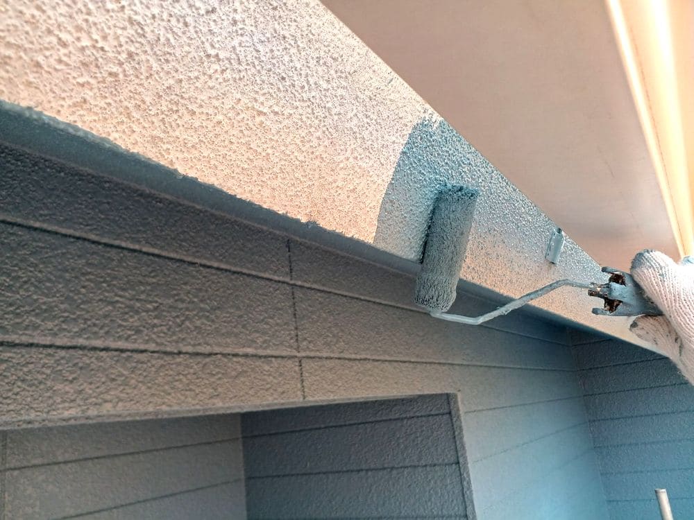 奈良市の外壁屋根塗装をした例　奈良市の外壁塗装をリペイント匠が施工した写真