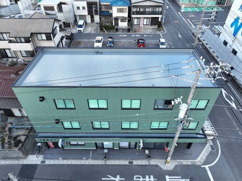 奈良市の外壁塗装、防水工事をリペイント匠が施工した写真