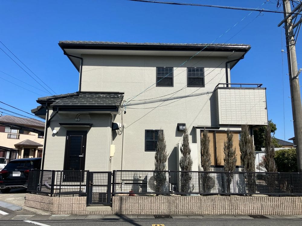 奈良市 Ⅿ様 施工後_外壁全体 (3) 奈良市の外壁塗装・屋根塗装、防水工事をリペイント匠が施工した写真