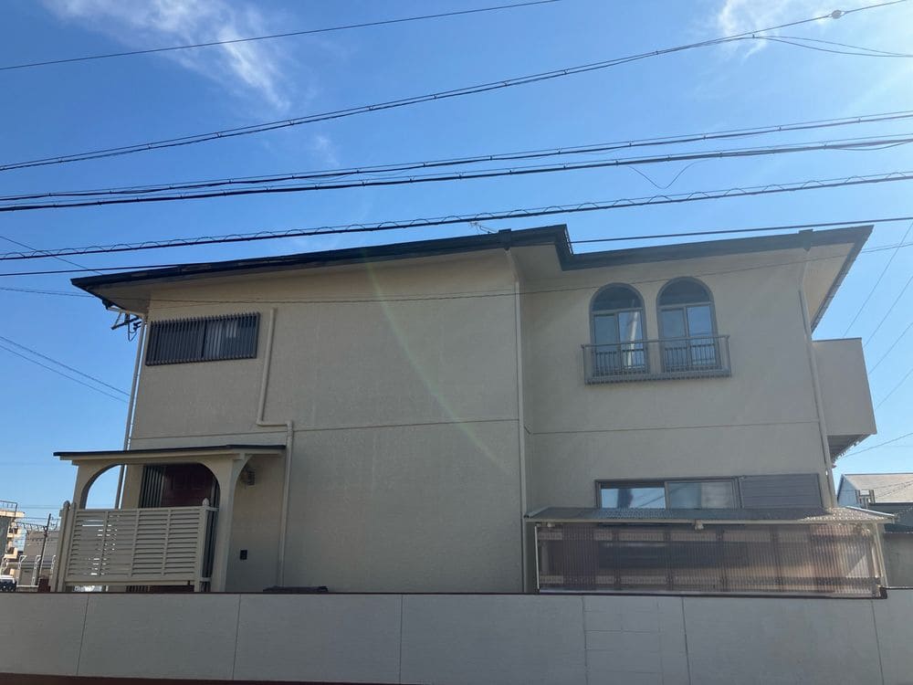 奈良市の外壁塗装･屋根塗装をリペイント匠が施工した写真