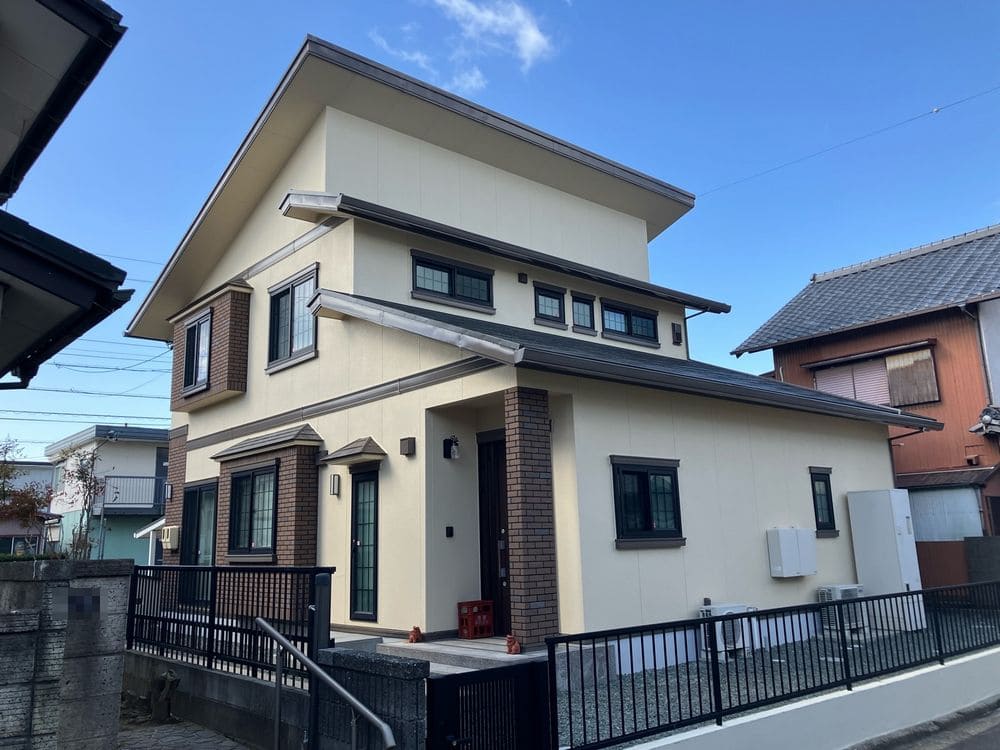奈良市の外壁塗装、屋根塗装をリペイント匠が施工した写真