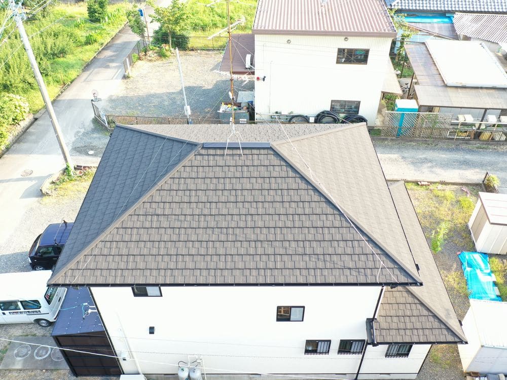 屋根_施工後2 生駒市の外壁塗装、屋根カバー工事をリペイント匠が施工した写真