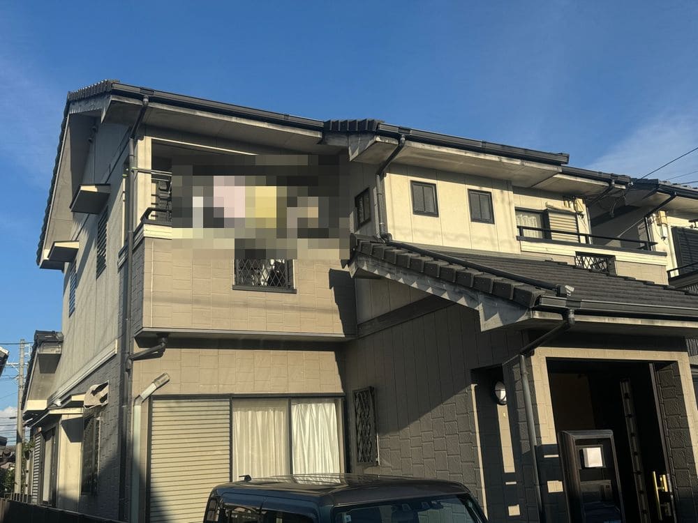 生駒市の外壁塗装をリペイント匠が施工した写真