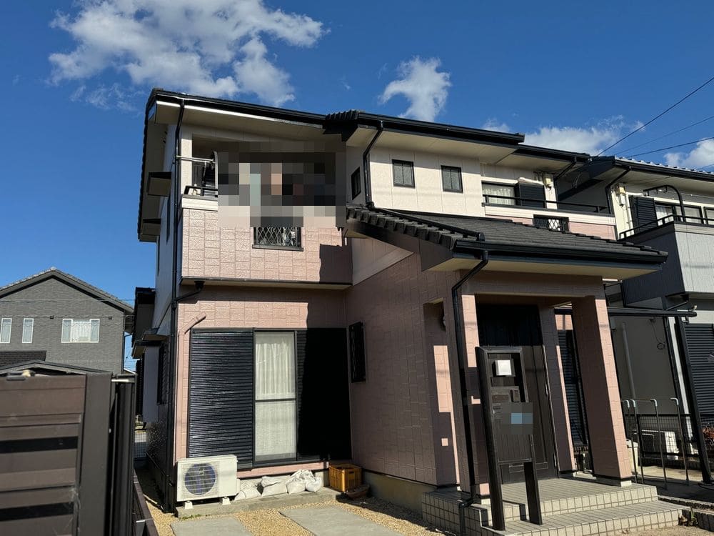 生駒市の外壁塗装をリペイント匠が施工した写真