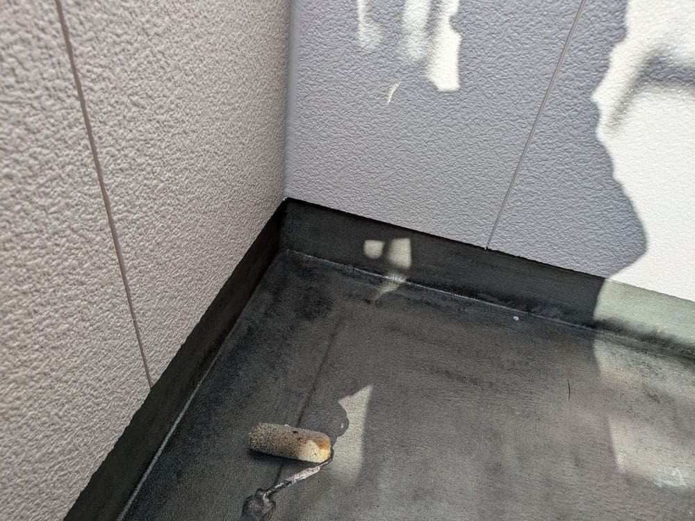 生駒市の防水工事をリペイント匠が施工した写真