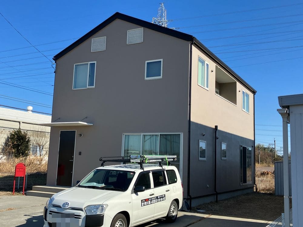 員弁郡奈良市の外壁塗装をリペイント匠が施工した写真