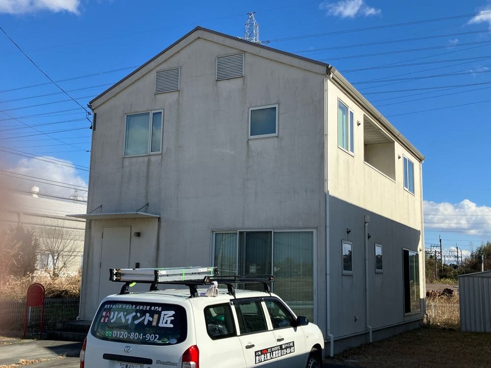 員弁郡奈良市の外壁塗装をリペイント匠が施工した写真