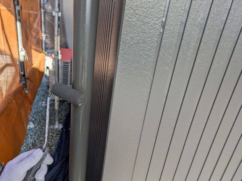 O様(橿原市)縦樋_3回目 橿原市の外壁塗装、屋根塗装をリペイント匠が施工した写真