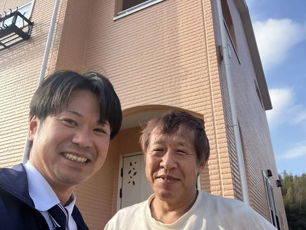bf7aa66e245f2dc162f868852a738c7d-1 奈良市|優しい色合いで塗装&防水│職人さんに安心して任せられました