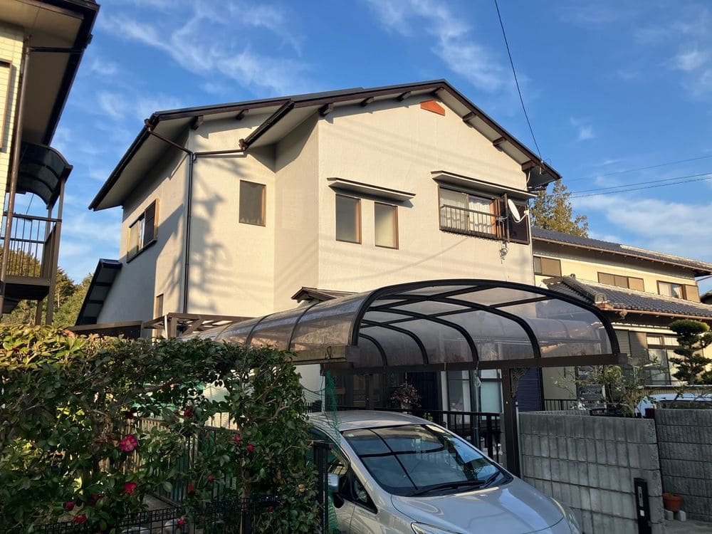 橿原市の外壁塗装、屋根塗装をリペイント匠が施工した写真