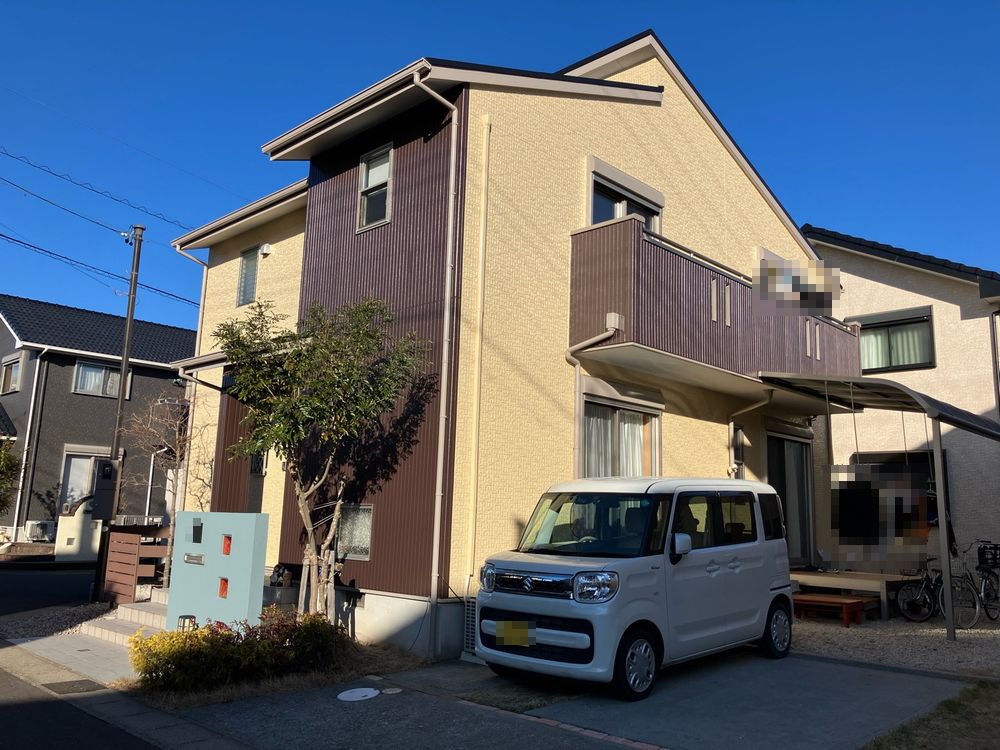 H様(奈良市)外壁_施工後 2 奈良市の外壁塗装、屋根塗装をリペイント匠が施工した写真